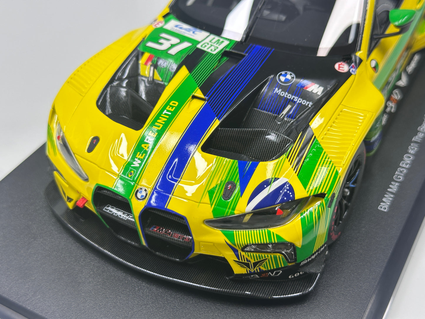 TopSpeed 1/18 BMW M4 GT3 EVO #31 The Bend Team WRT Green Livery TS0713