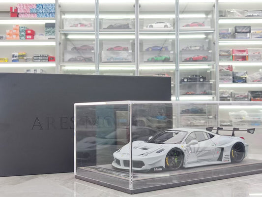 ARES MODEL 1/18 Ferrari 458 Battle Grey Model Car ARES010