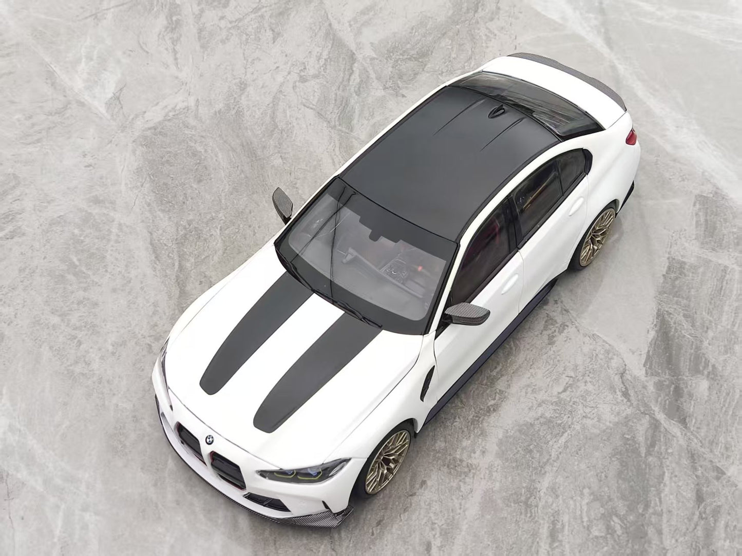 MINICHAMPS 1/18 BMW M3 CS Diecast Full Opening Car Model