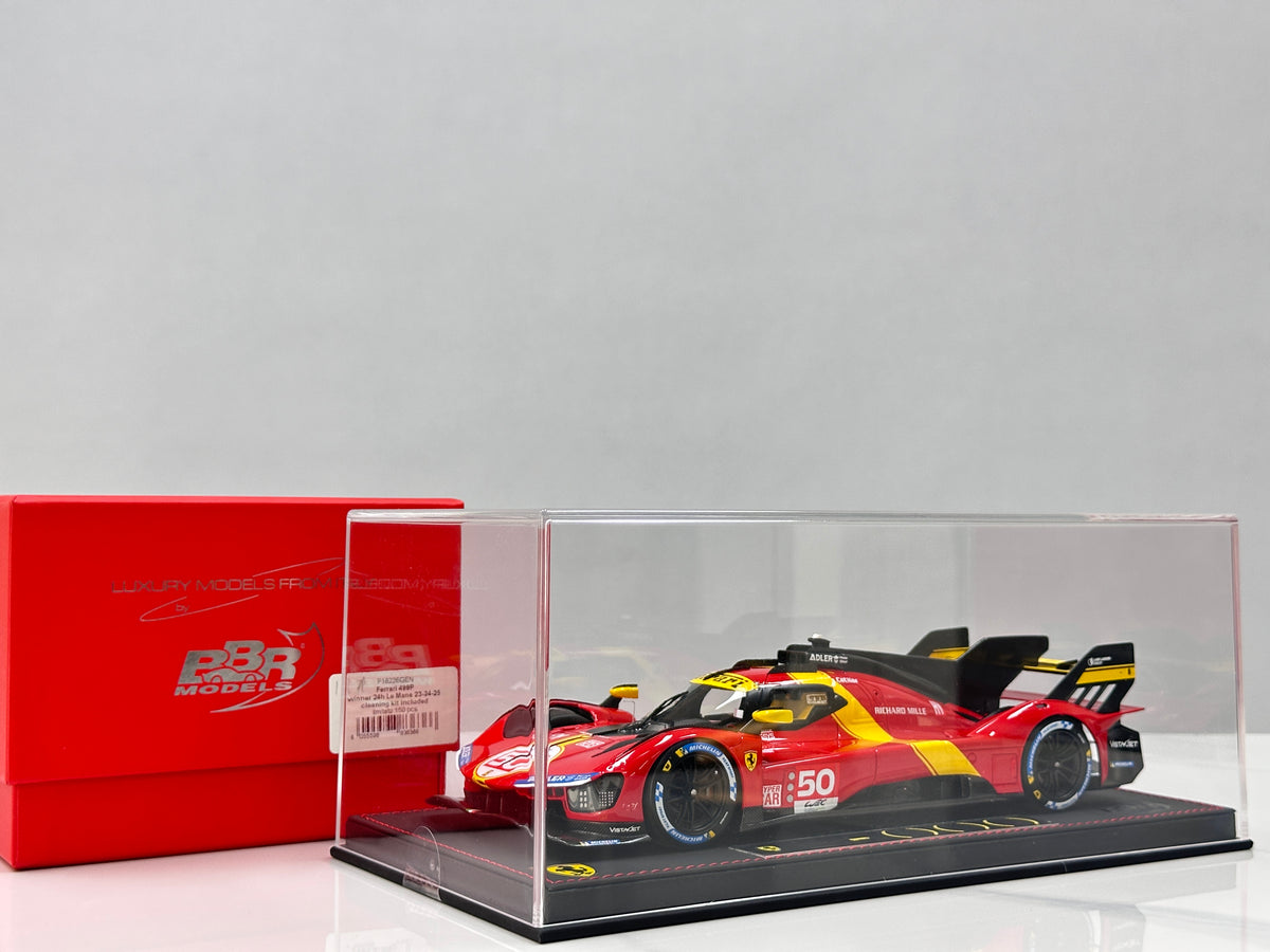 BBR 1/18 Ferrari 499P, Winner of the 24 Hours of Le Mans Red P18226GEN