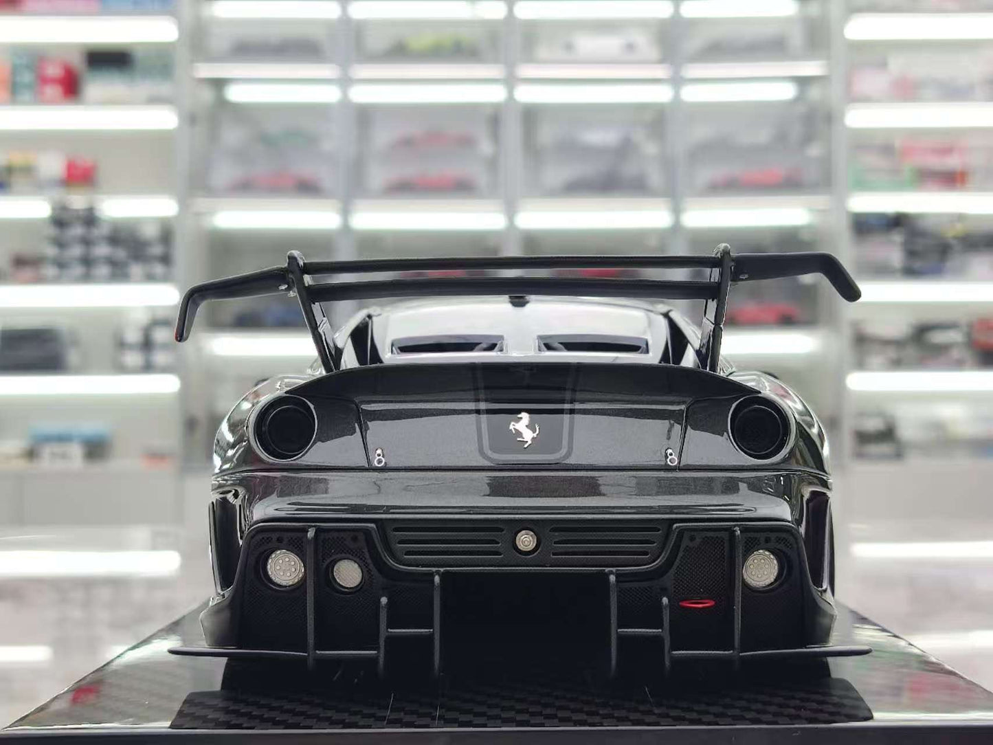 CE 1/18 Ferrari 599 XX EVO #78 Black Resin Model JS-CE016