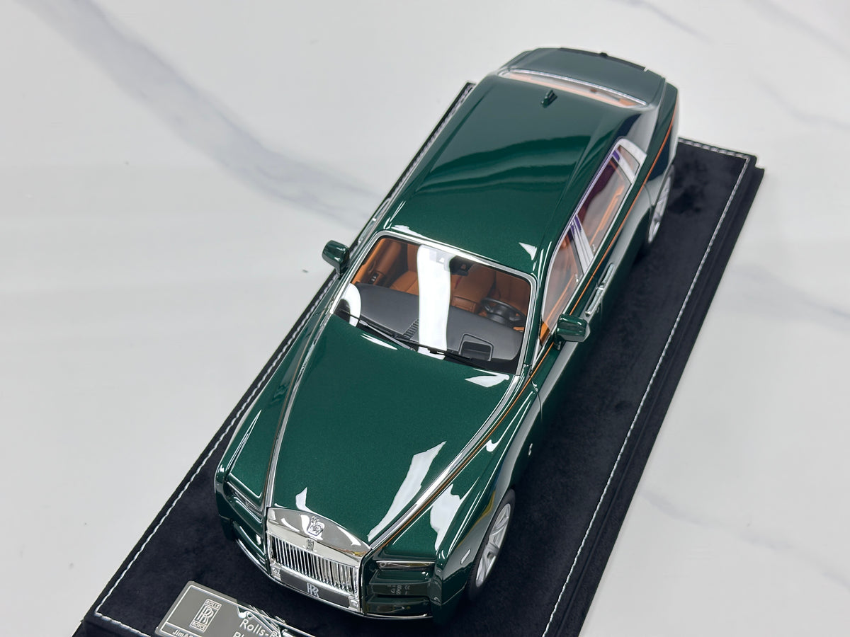 HH Model 1/18 Rolls-Royce Phantom Series II – Peninsula Green (HH734)