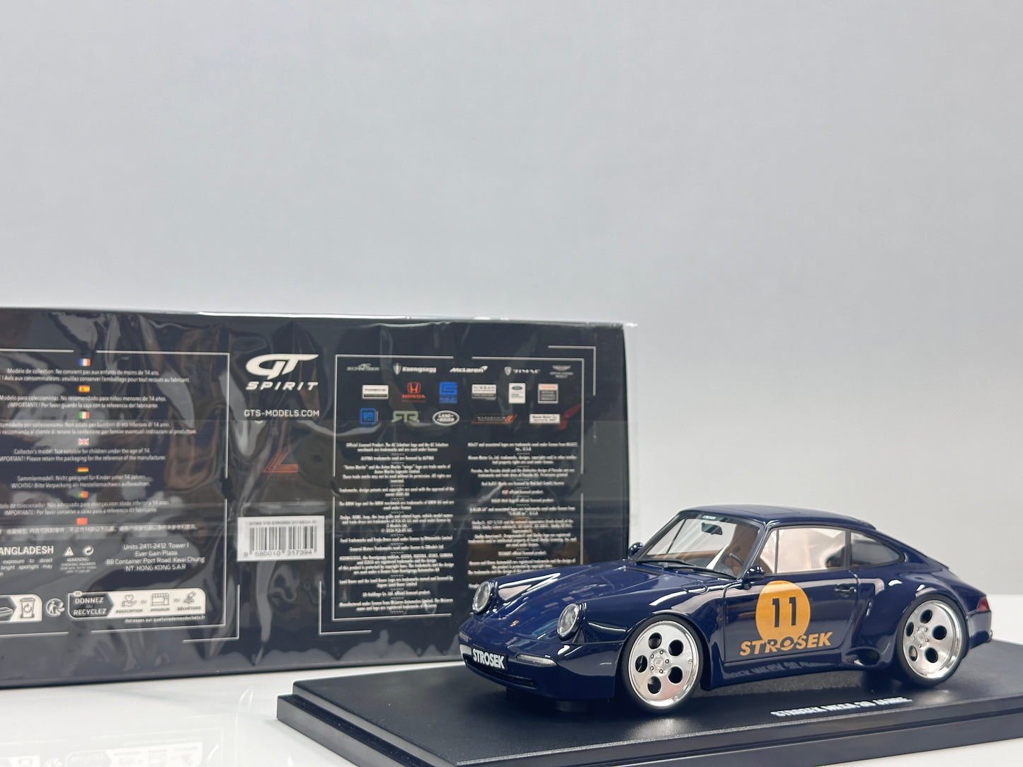 GT Spirit 1/18 Porsche Strosek Mega 30 Blue GT969