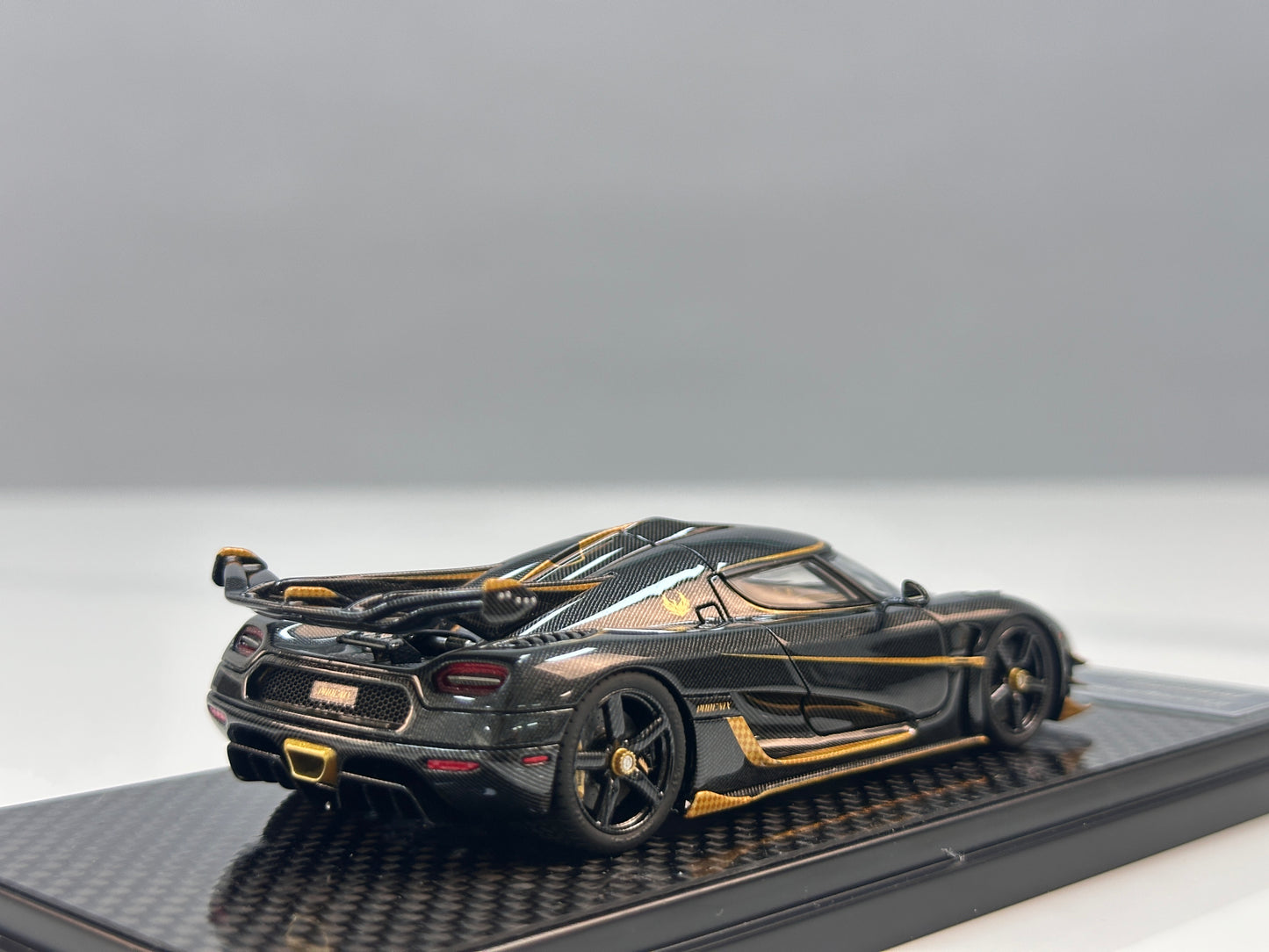 FRONTIART 1/43 Koenigsegg Agera RS Carbon Gold (FA195)