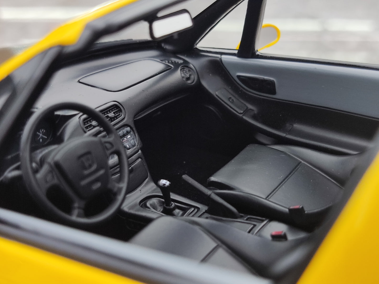 OTTO 1/18 Honda Civic Delsol Spoon Phoenix Yellow OT1154