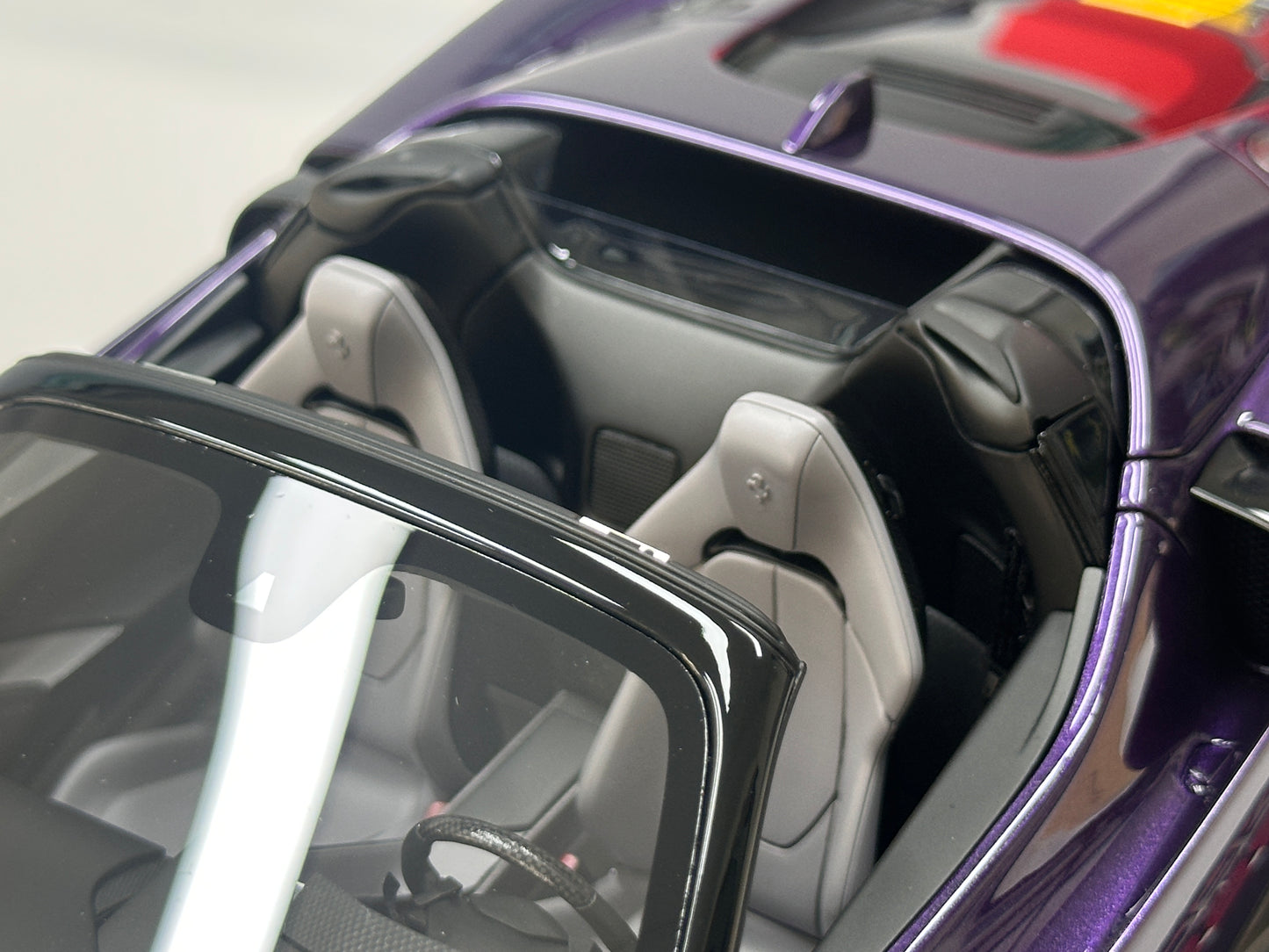 BBR 1/18 Ferrari Testarossa Spider Purple P18277D