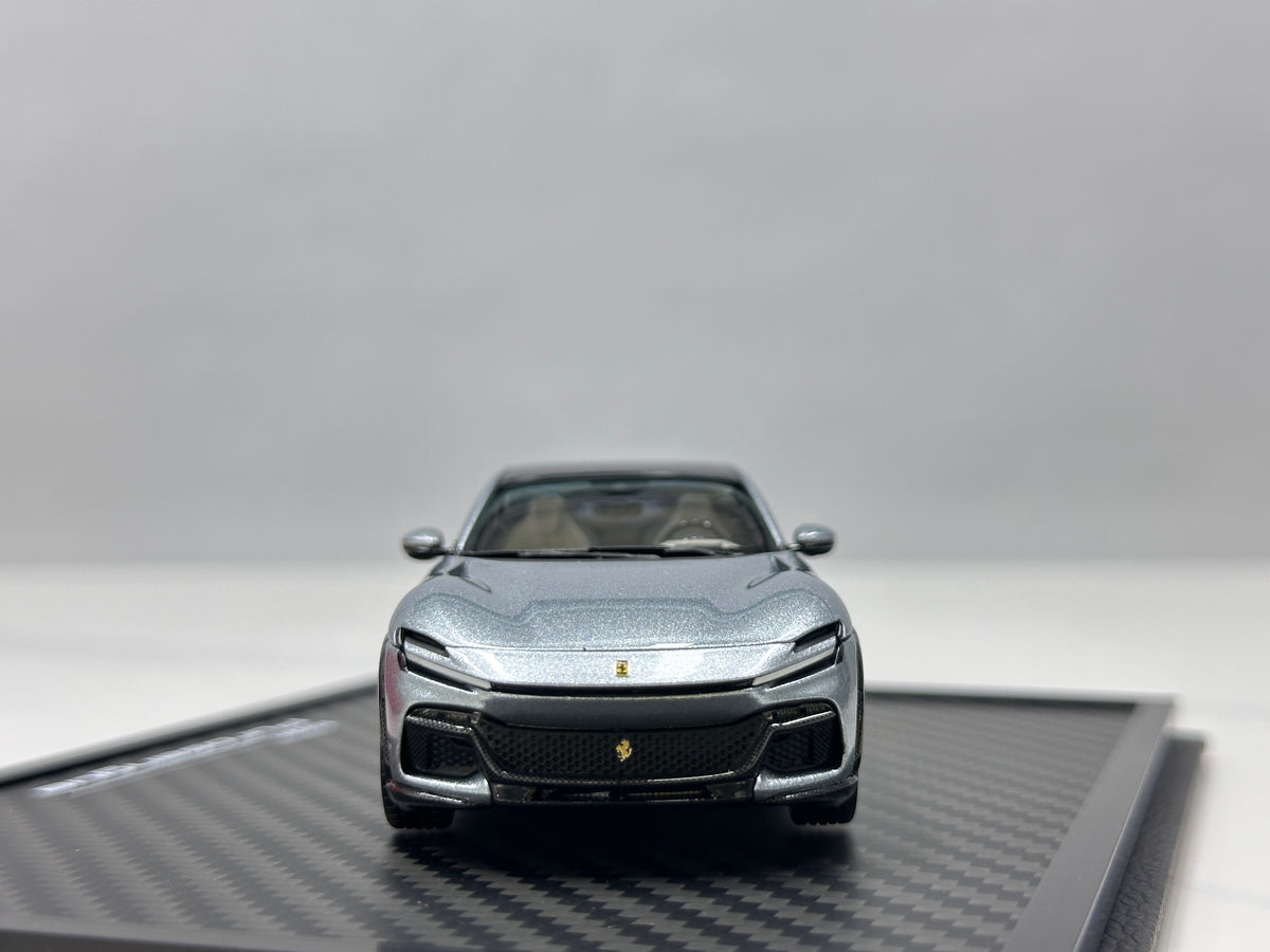 BBR 1/43 Ferrari Purosangue (Panoramic Roof Version) – Titanium Grey – HE43002AST