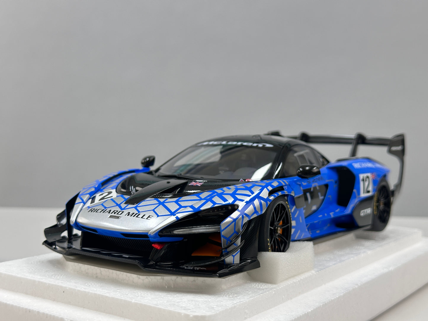 AUTOart 1/18 McLaren Senna GTR Blue #12 81955