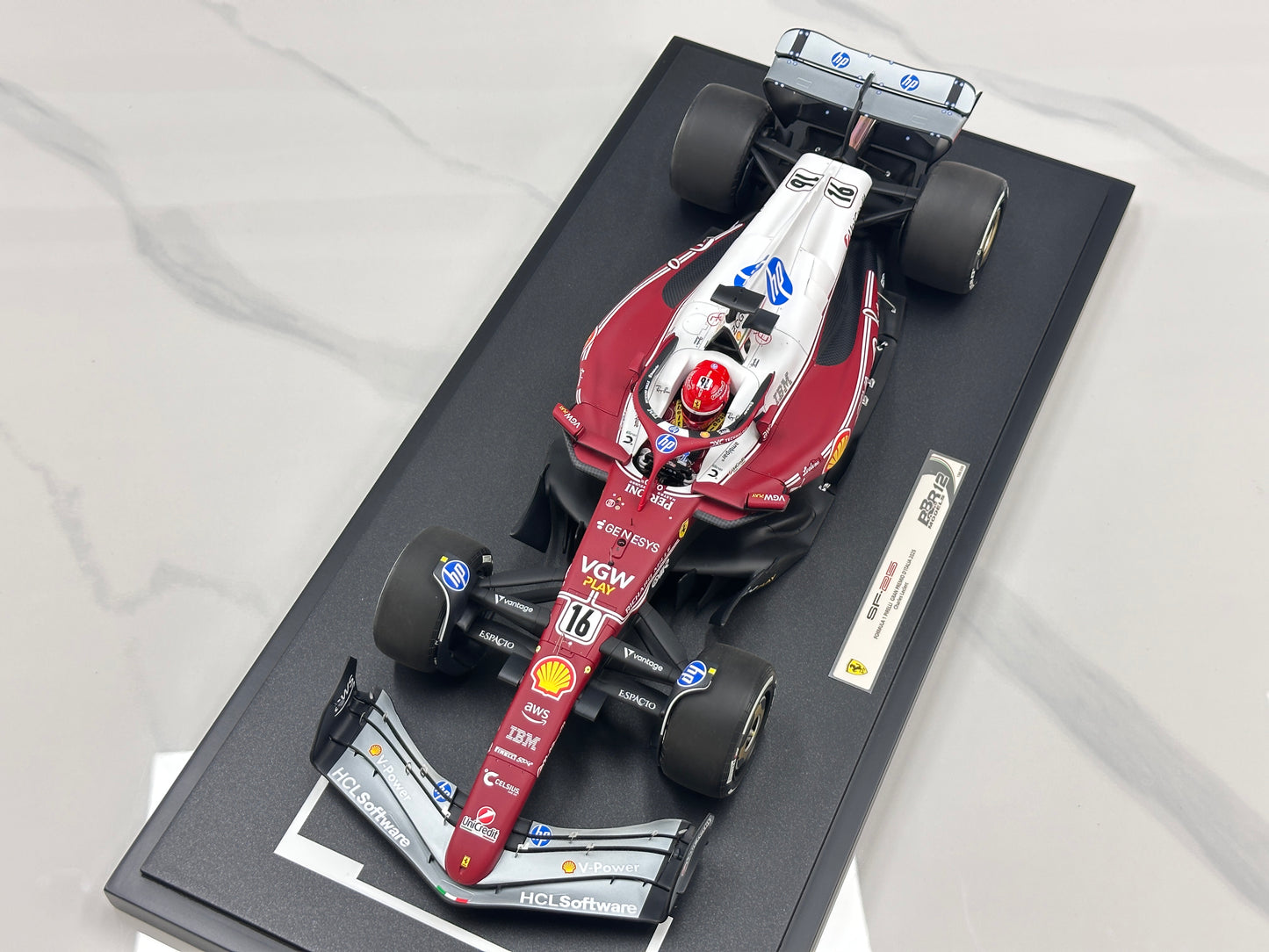 BBR 1/12 Ferrari SF25 Monza Livery – Commemorating the 50th Anniversary of Lauda's World Championship (Red) BBR1227D16