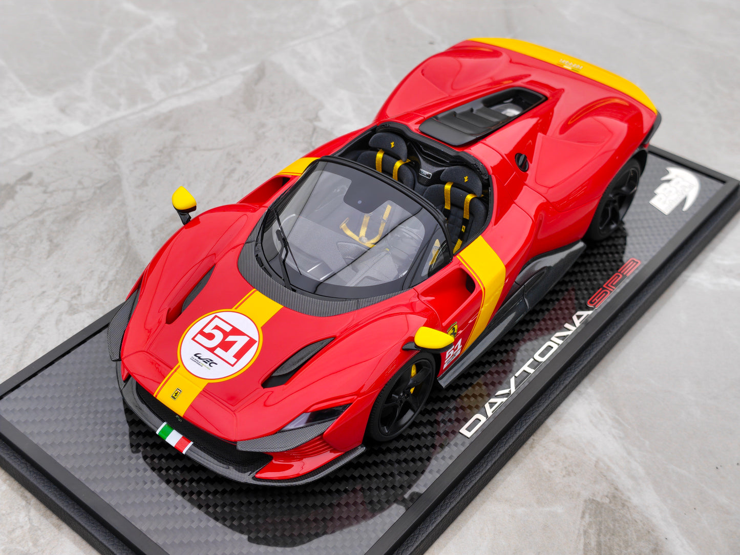 BBR 1/18 Ferrari Daytona SP3 Custom Edition, Red #51 P18214TMLM51, Sold Out