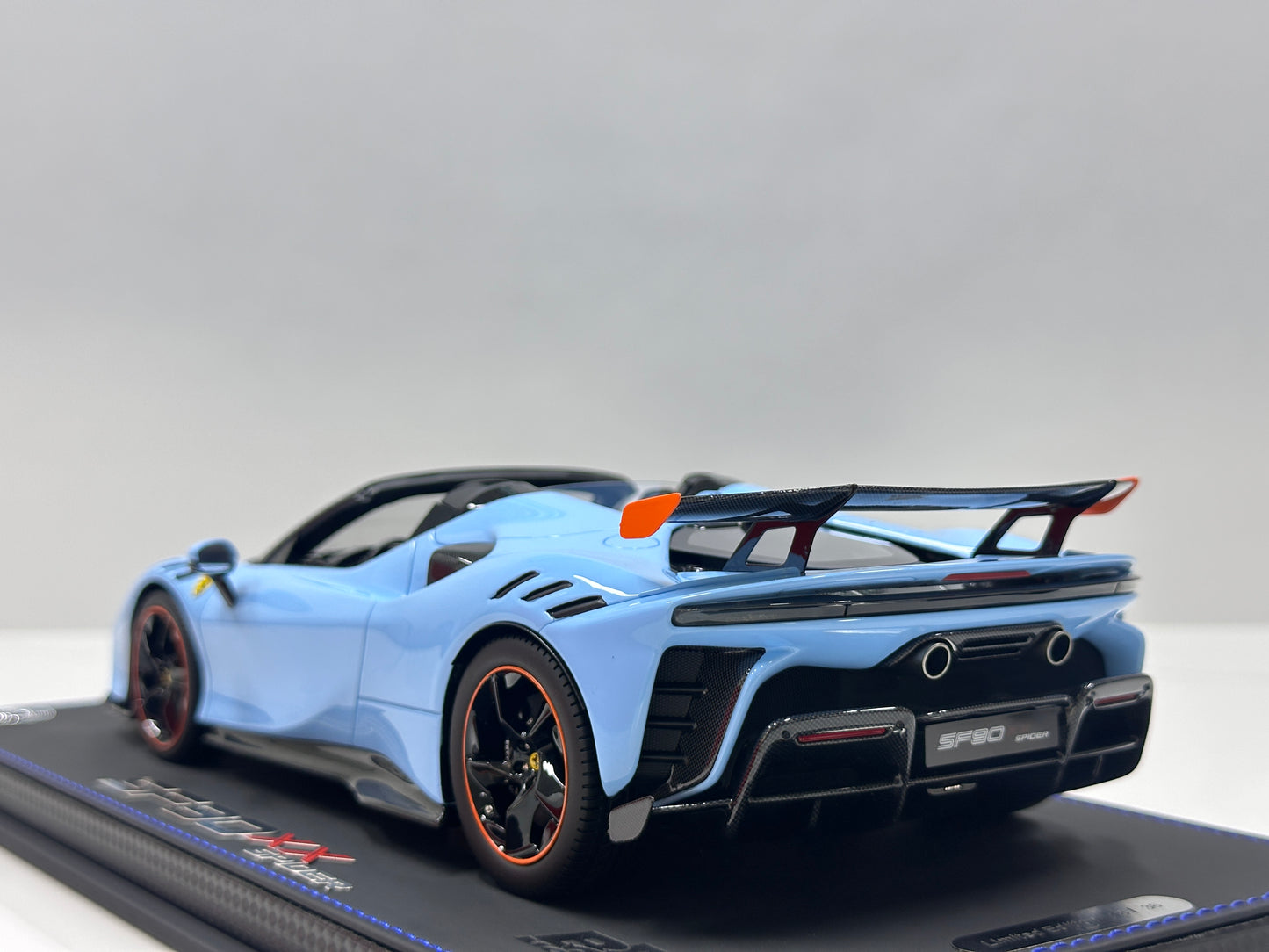 BBR 1/18 Ferrari SF90 XX Spider Plata Blue P18238N