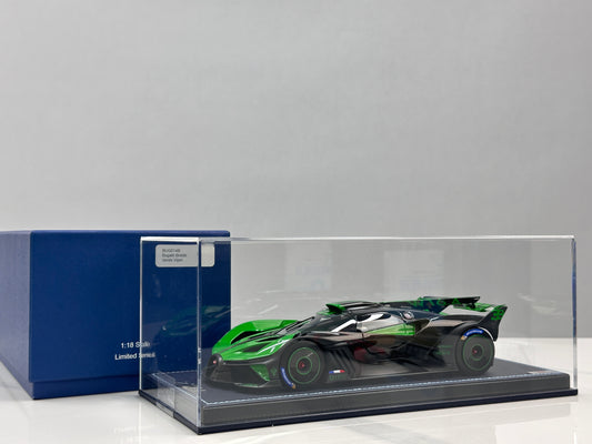 MR 1/18 Bugatti Bolide Viper Green BUG014B