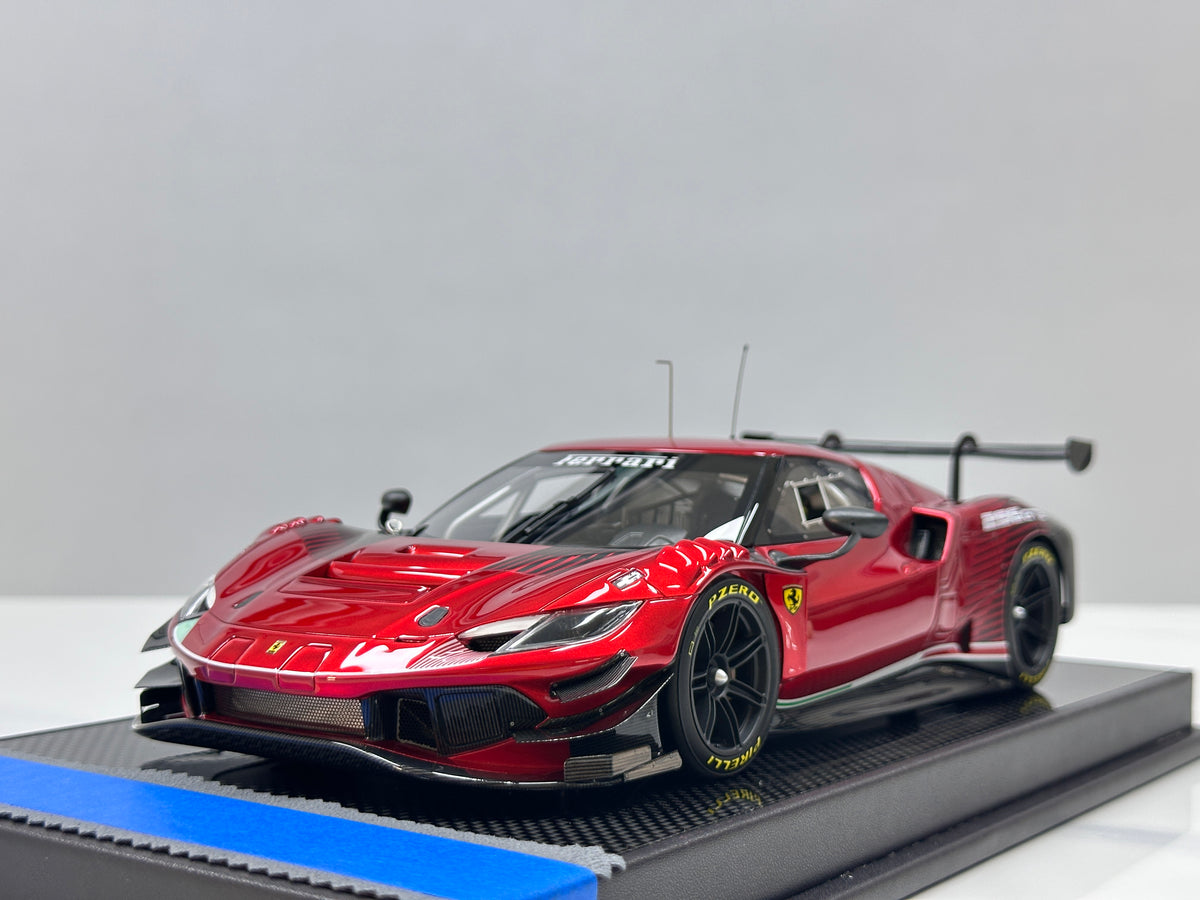 VMB 1/18 Ferrari 296 GT3 Metallic Red VMB-296GT3-1802