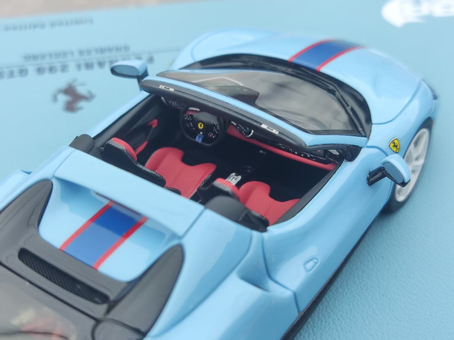 BBR 1/43 Ferrari SF-24 & 296 GTS MIAMIGP 2024 Miami Special Edition Leclerc No. 16 Double Set EMP107EX