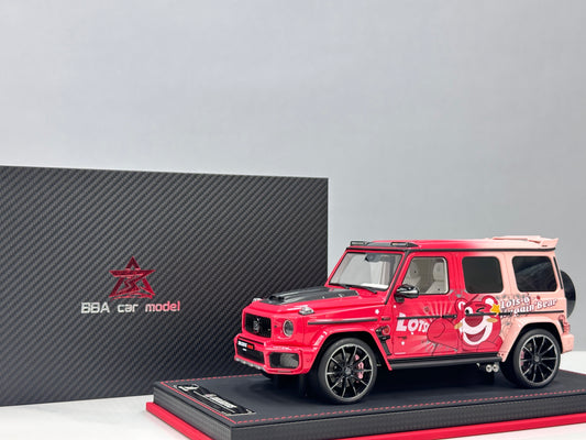 BBA Model 1/18 Brabus G800 "Lotso" (Strawberry Bear) BBA083