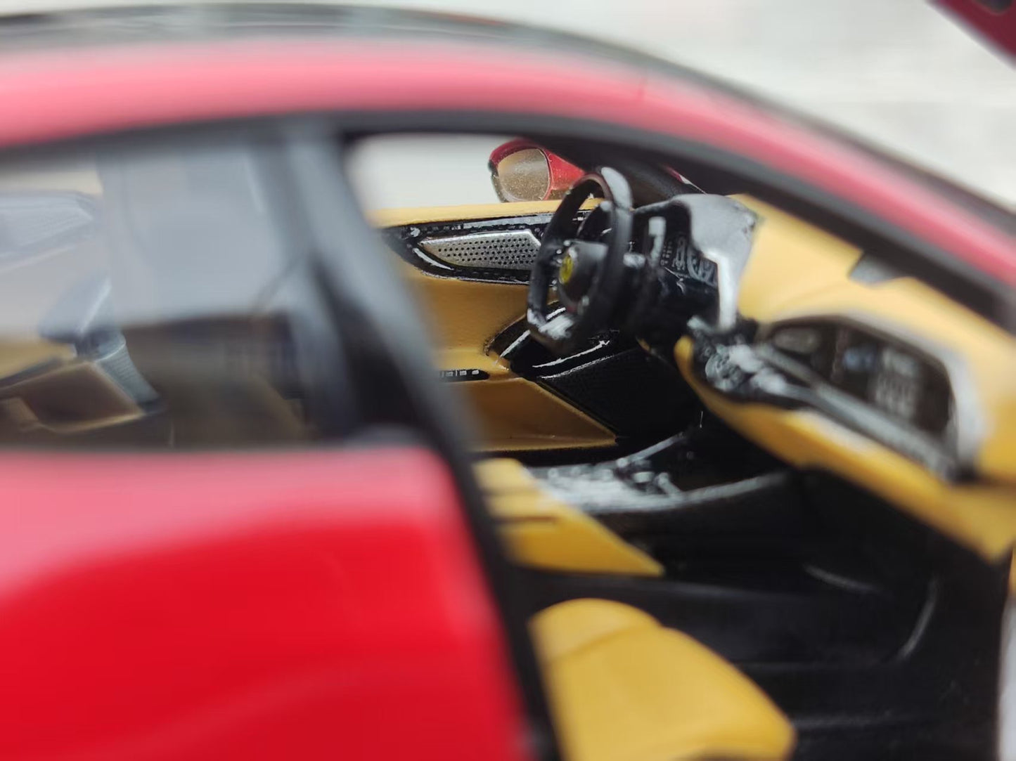 BBR 1/43 Ferrari Purosangue with panoramic sunroof, Racing Red (HE43002B)