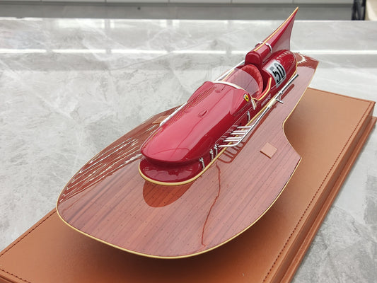 VMB 1/18 Ferrari Speedboat Red Model Decoration JS-VMB006