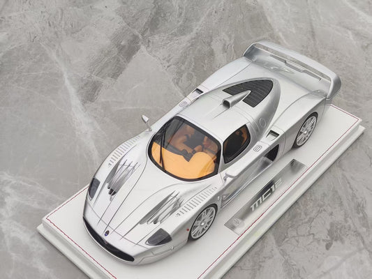 GL 1/18 Maserati MC12 Silver Car Model JS-GL021