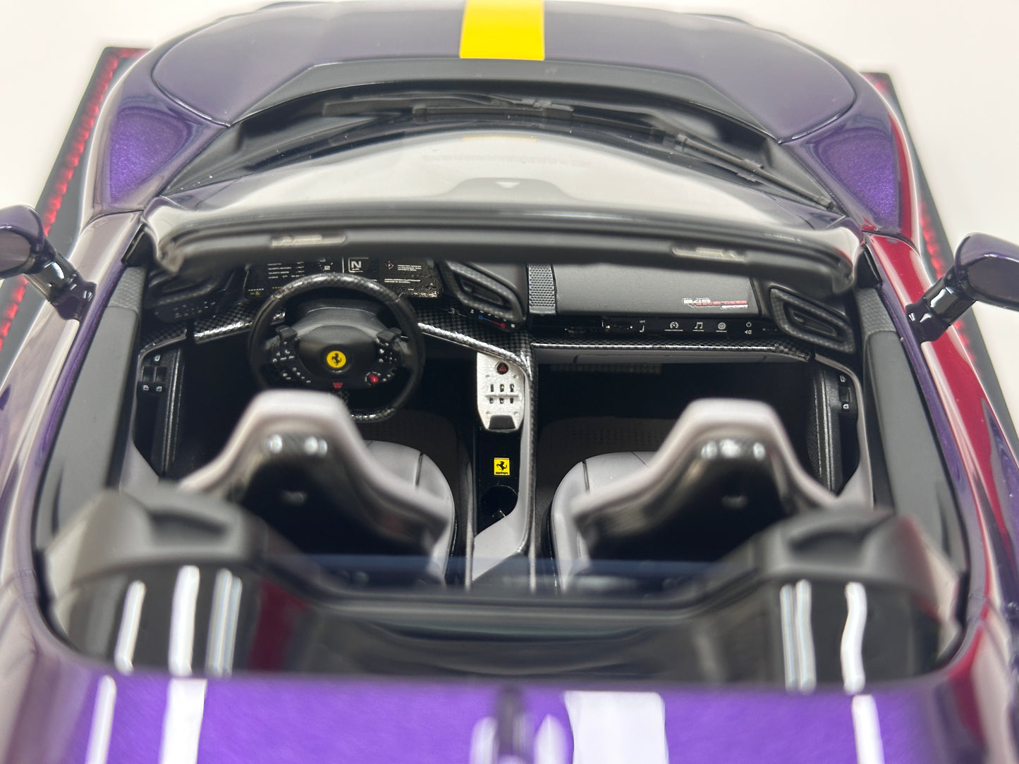 BBR 1/18 Ferrari Testarossa Spider Purple P18277D