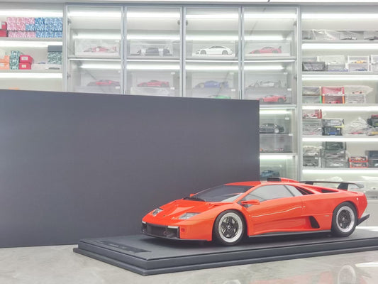 GL 1/12 Lamborghini Diablo GT Orange Model Car JS-GL008