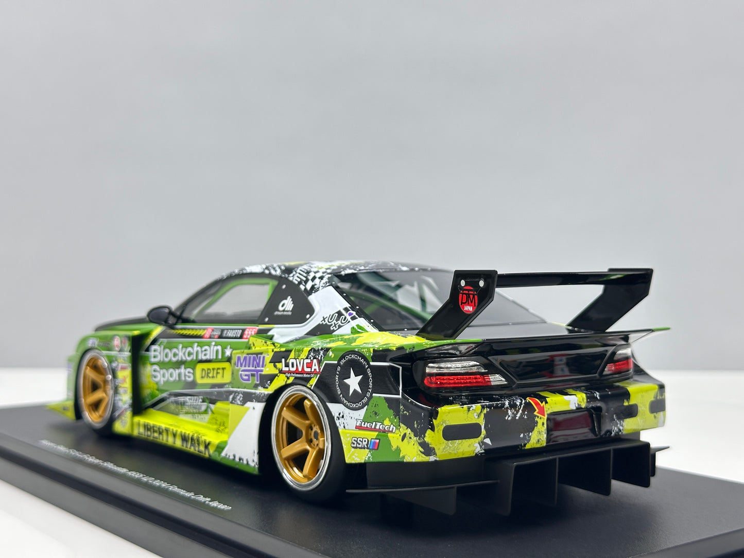 TopSpeed 1/18 Nissan LB-Super Silhouette S15 Silvia (Green Livery) TS0694