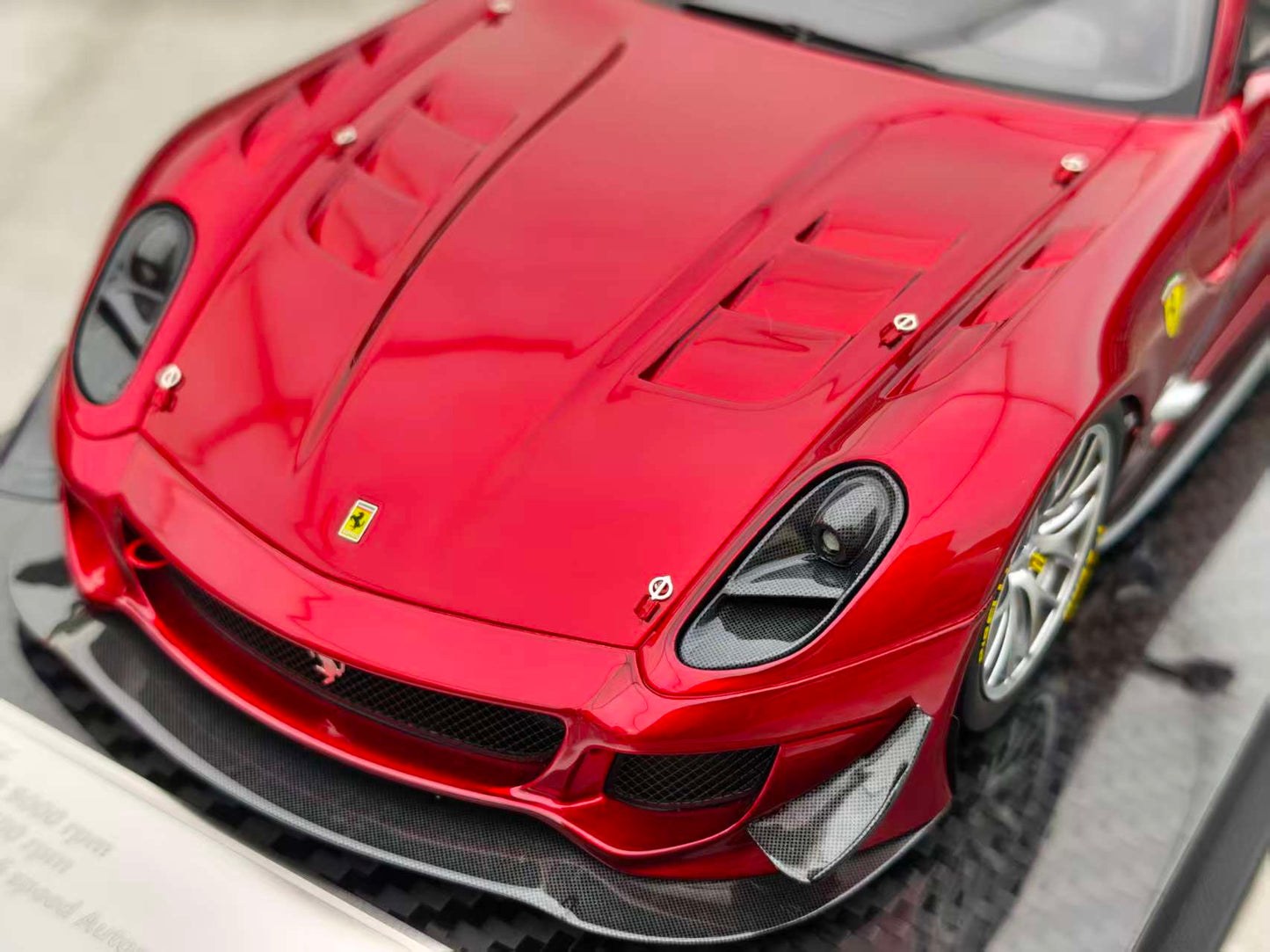 CE 1/18 Ferrari 599xx Evo Red CE003