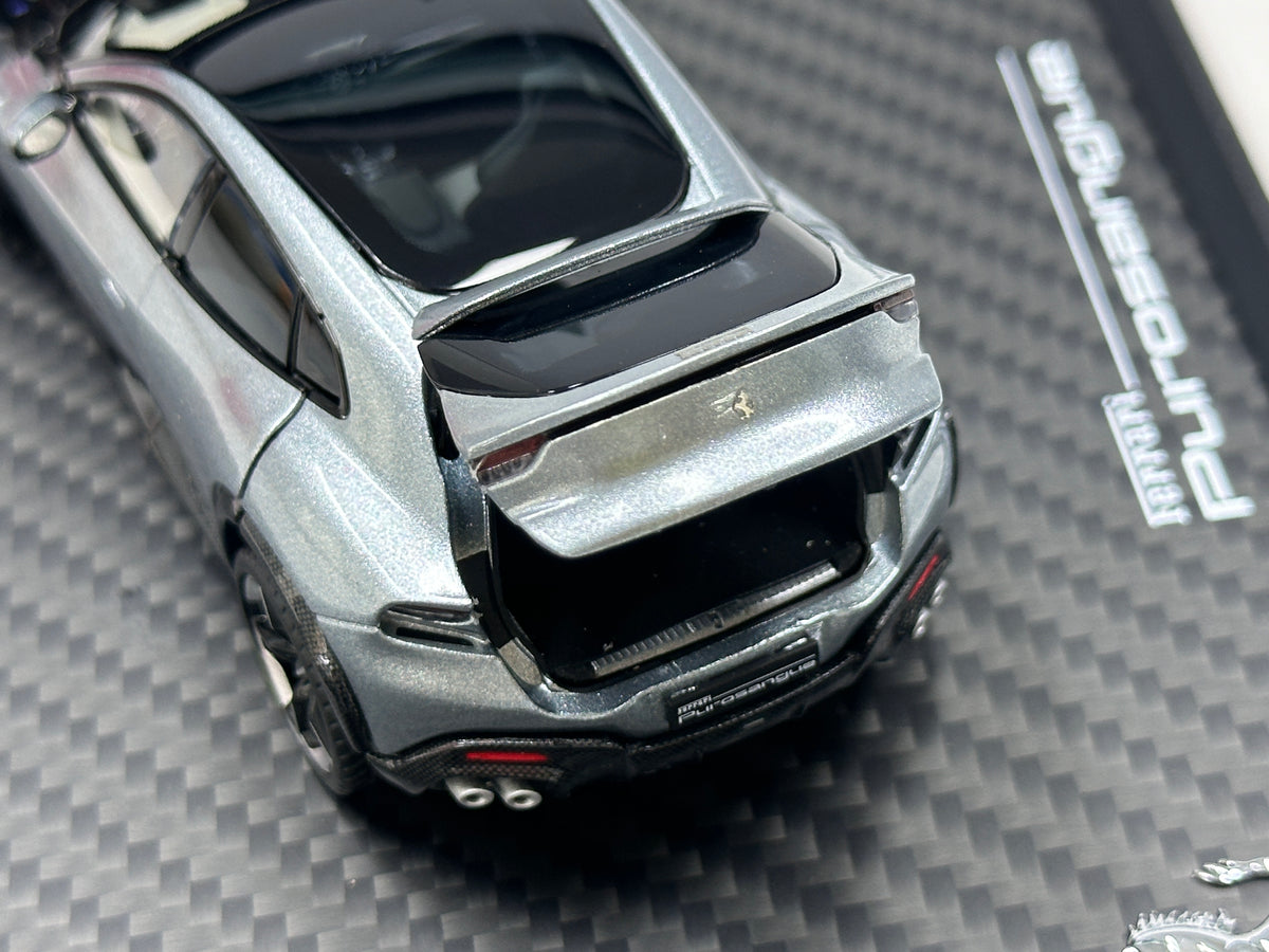 BBR 1/43 Ferrari Purosangue (Panoramic Roof Version) – Titanium Grey – HE43002AST