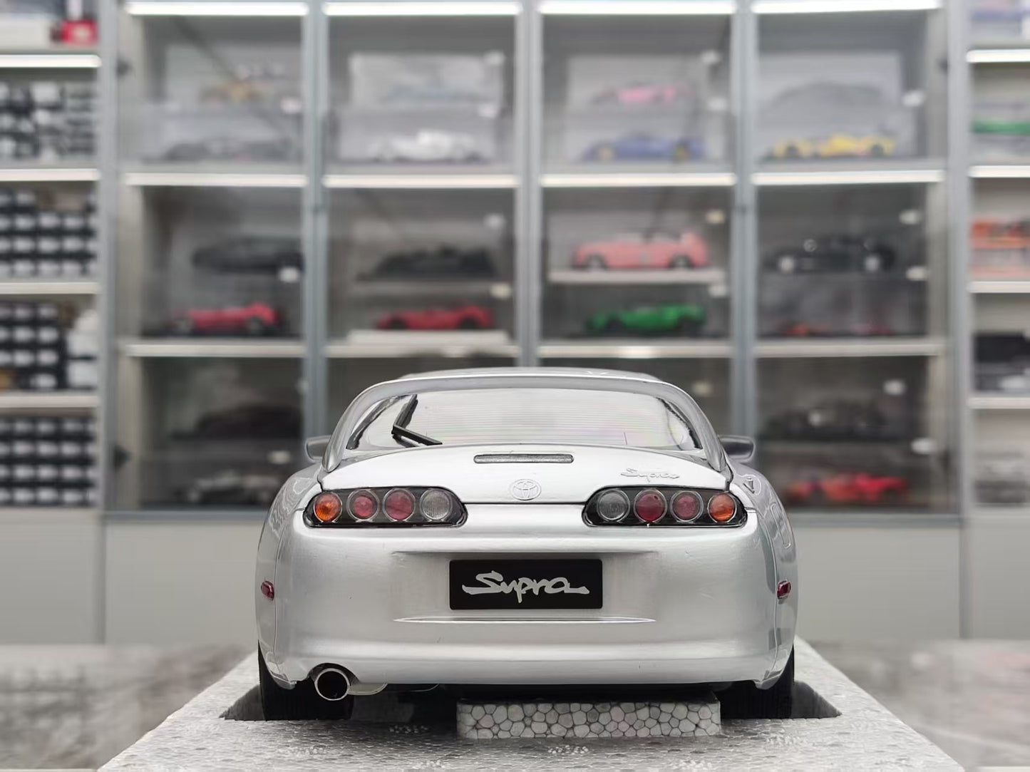 WHELART 1/18 Toyota Supra A80 Left-hand drive, Silver WH009