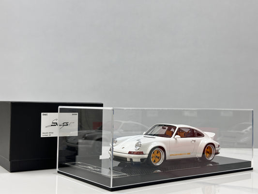 Dino Model 1/18 Porsche Singer DLS Metallic White DC005