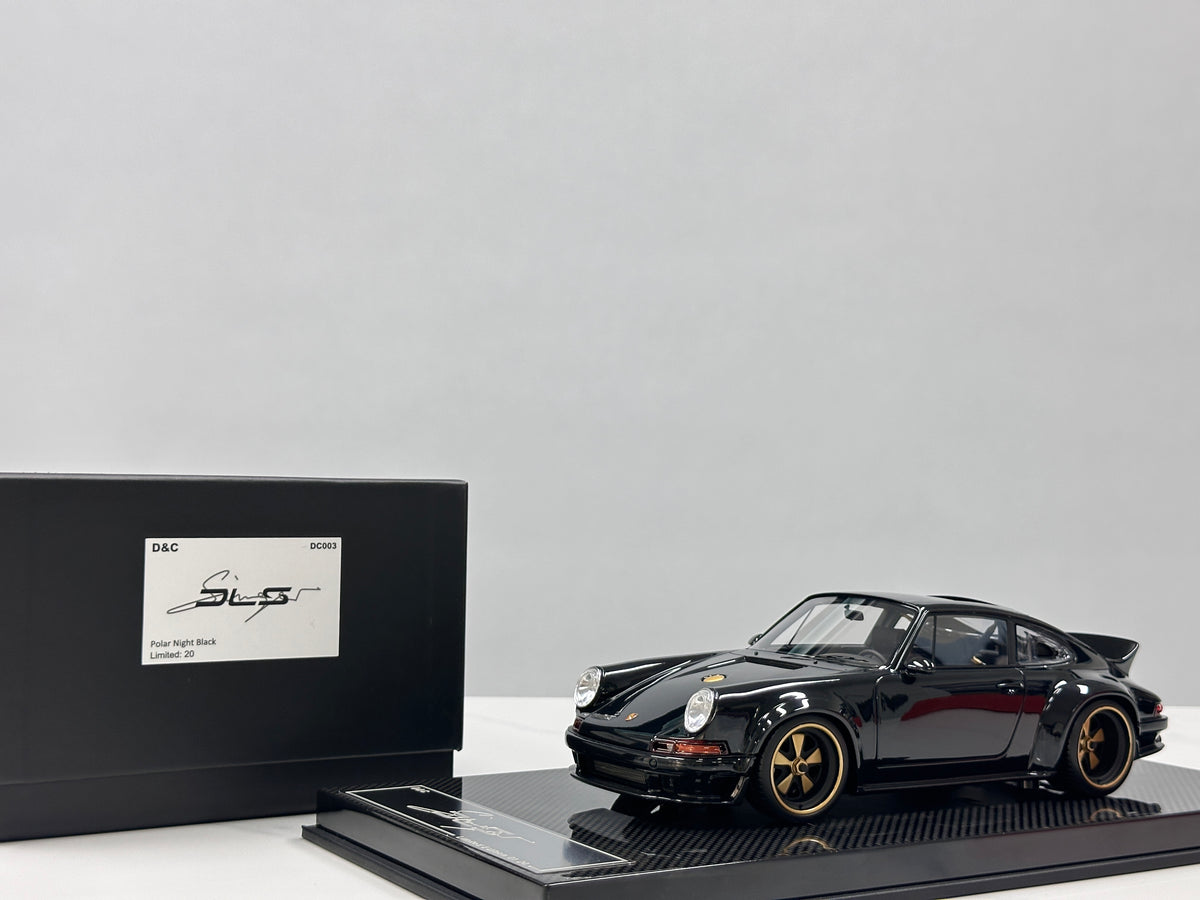 Dino Model 1/18 Porsche Singer DLS Gloss Black DC003