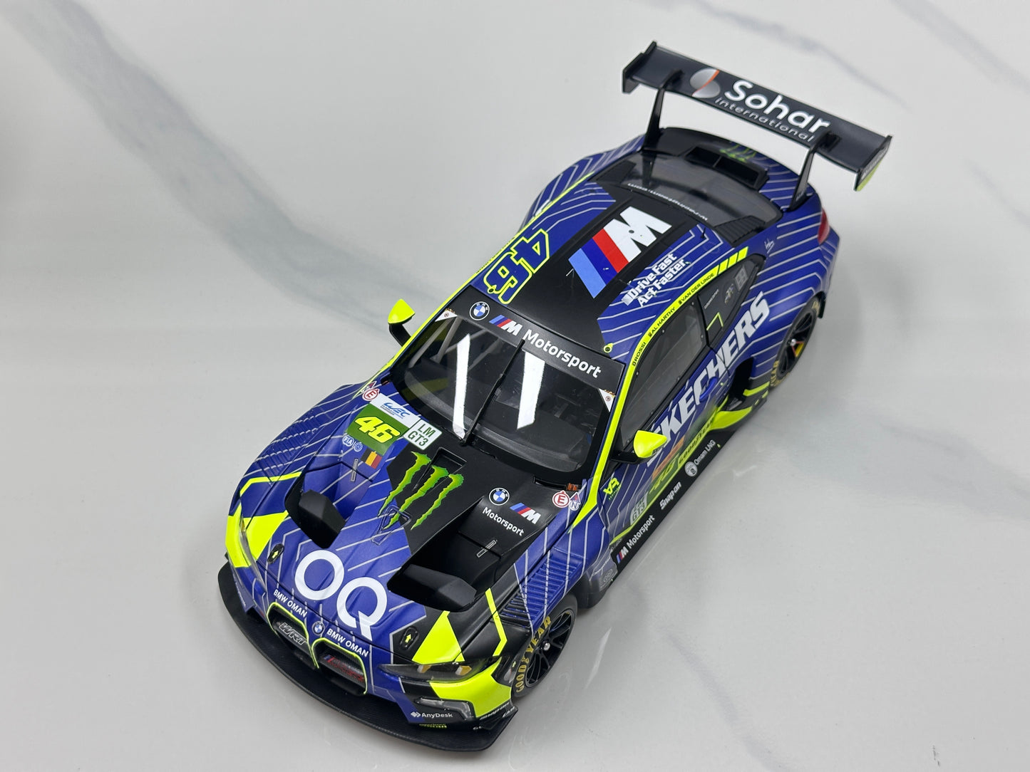 MINICHAMPS 1/18 BMW M4 GT3 EVO – TEAM WRT – 6H IMOLA 2025 Blue Livery 110252246