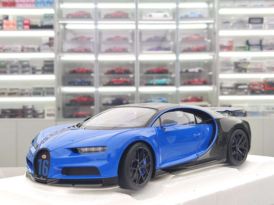 AUTO Art 1/18 Bugatti CHIRON SPORT 2019 Blue Scale Model 70997