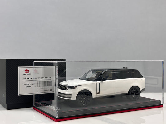 BBA MODEL 1/18 Land Rover Range Rover SVAutobiography – "Black & White Panda" (BBA067)
