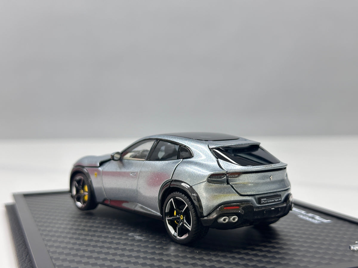 BBR 1/43 Ferrari Purosangue (Panoramic Roof Version) – Titanium Grey – HE43002AST