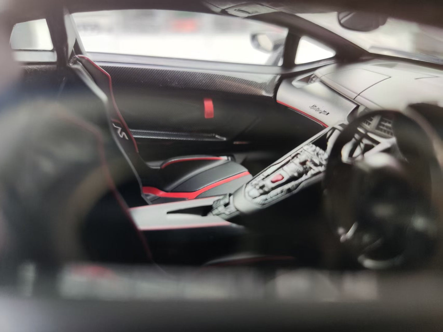 MAKEUP 1/18 Lamborghini Aventador SVJ Blue-Purple EML025J