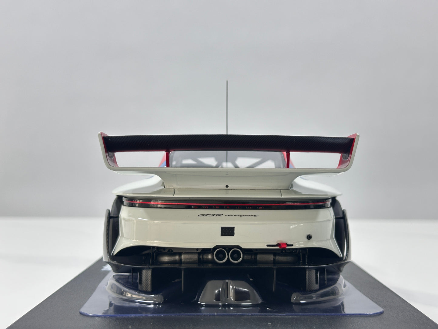 GT Spirit 1/18 Porsche 911 (992) GT3 R Rennsport White/Red Livery GT495