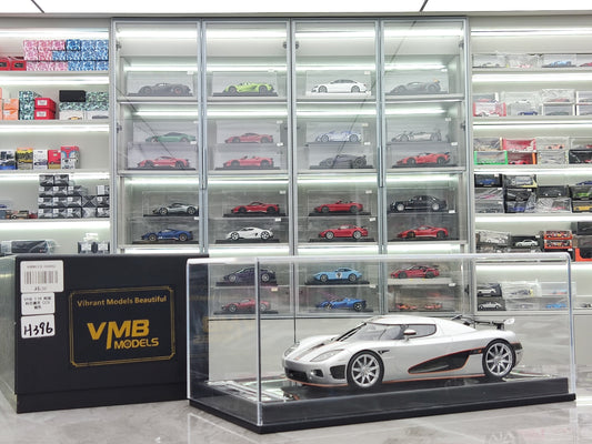 VMB 1/18 Koenigsegg CCX Silver Simulated Car Model JS-VMB001