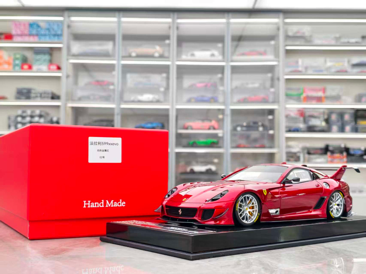 CE 1/18 Ferrari 599xx Evo Red CE003