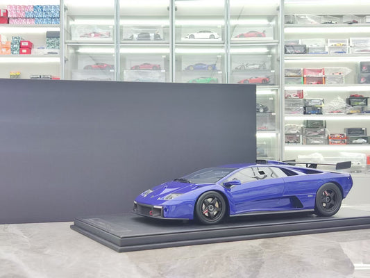 GL 1/12 Lamborghini Diablo GTR Blue JS-GL005