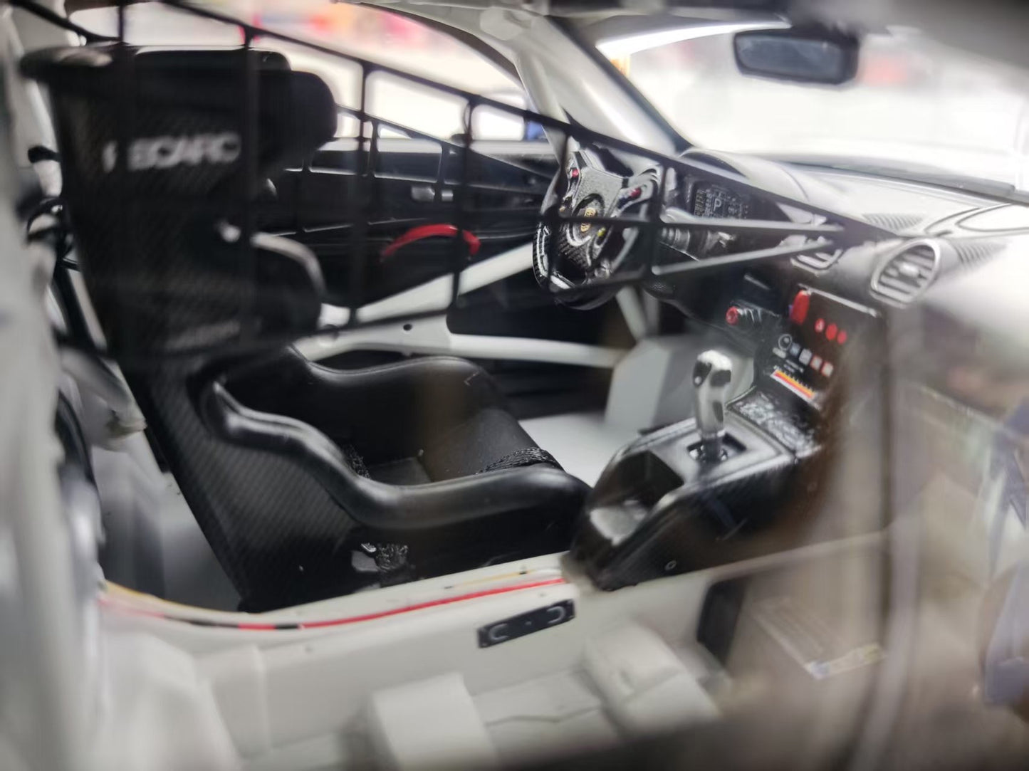 OTTO 1/18 Porsche Cayman 718 GT4 RS Clubport 2021 Blue/Black Livery OT469