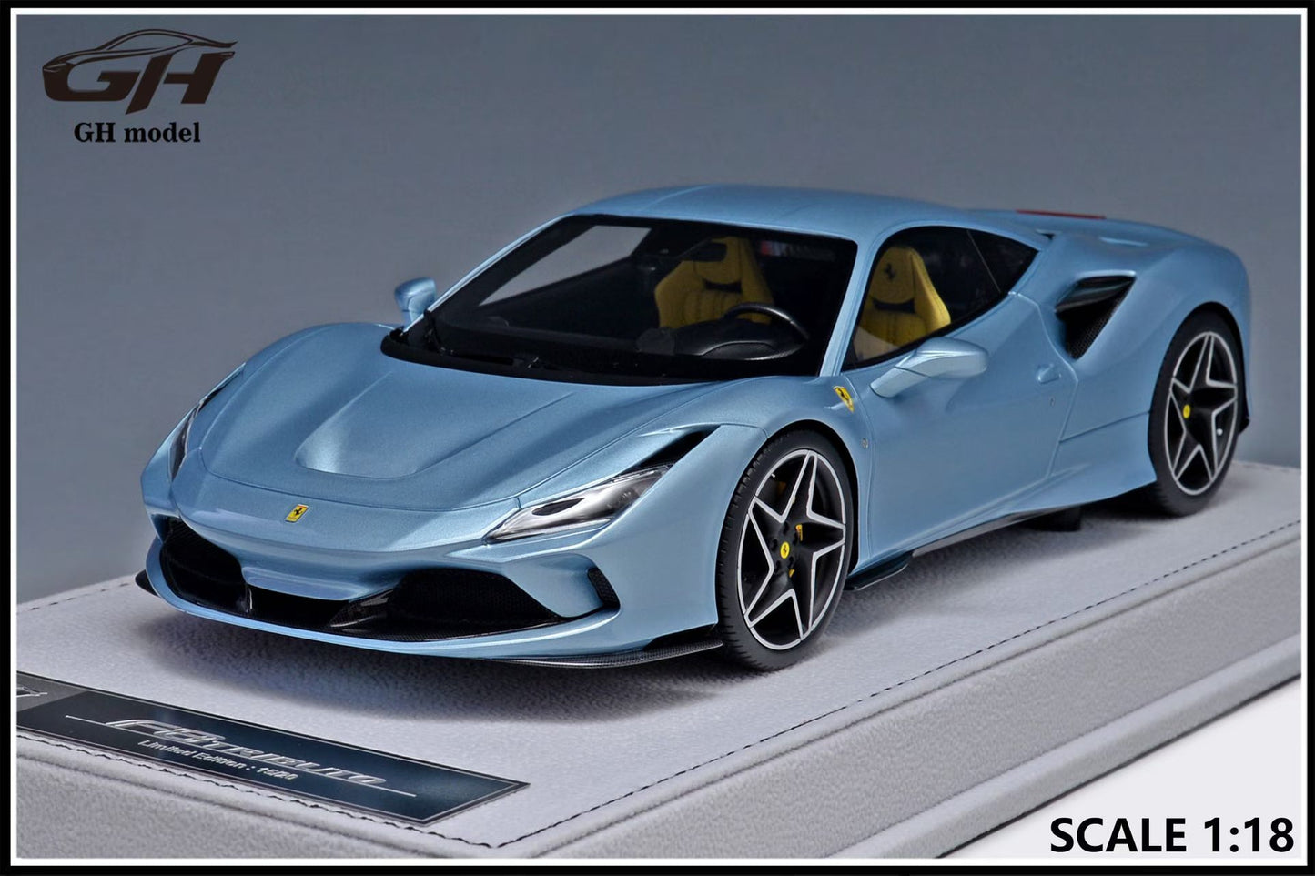 BBA 1/18 Ferrari F8 Tributo Resin Model Car