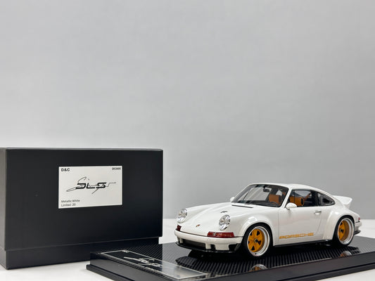Dino Model 1/18 Porsche Singer DLS Metallic White DC005