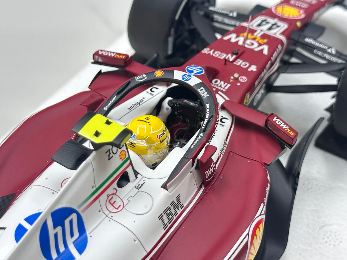 BBR 1/18 Ferrari SF25 Monza Livery – Lauda World Champion #44 (50th Anniversary Special Livery) P18267D44