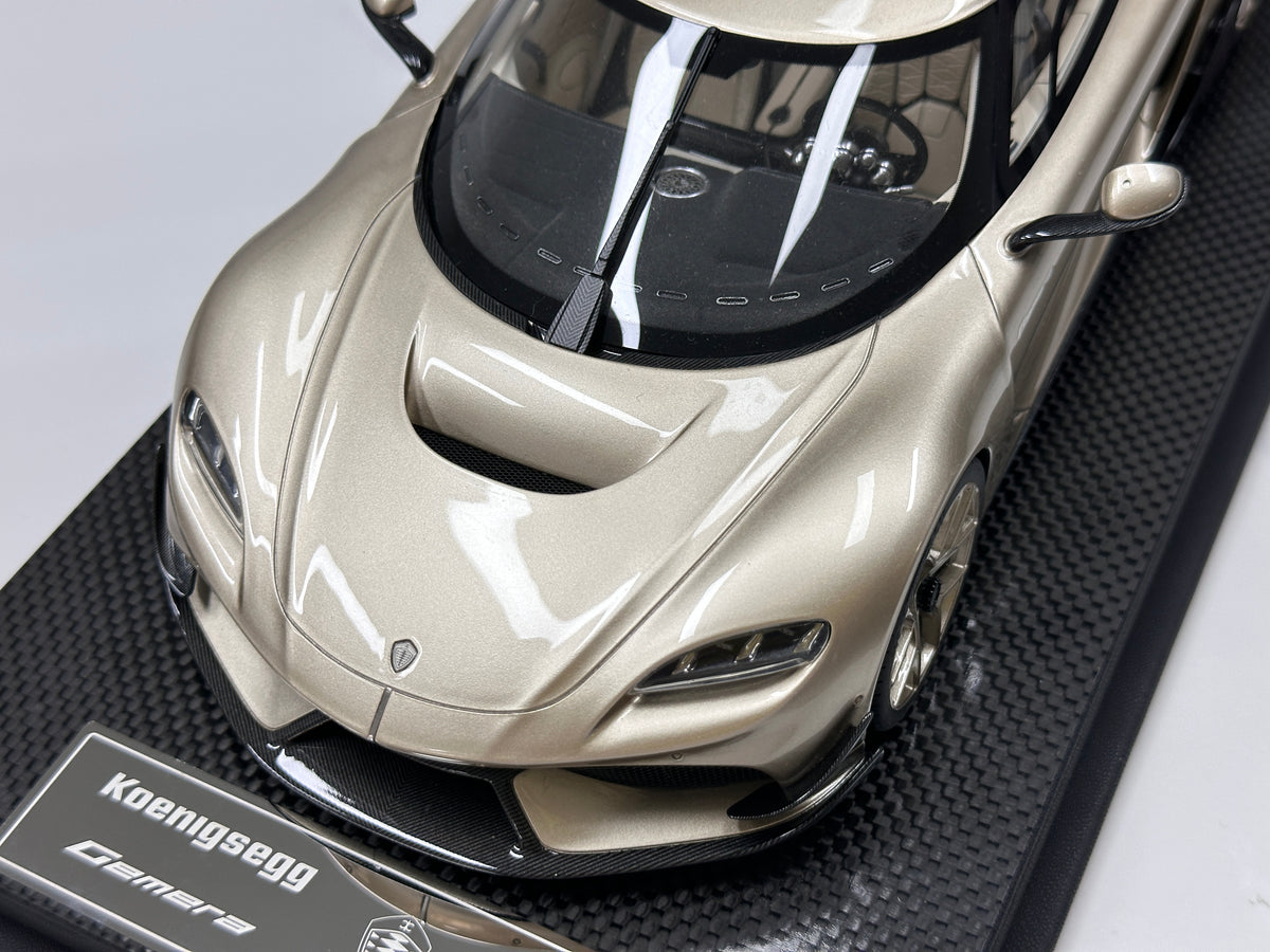 FrontiArt 1/18 Koenigsegg Gemera - Champagne Gold (FA207)