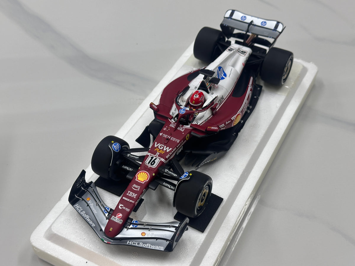 BBR 1/18 Ferrari SF25 Monza Livery – Lauda World Champion #16 (50th Anniversary Special Livery) P18267D16