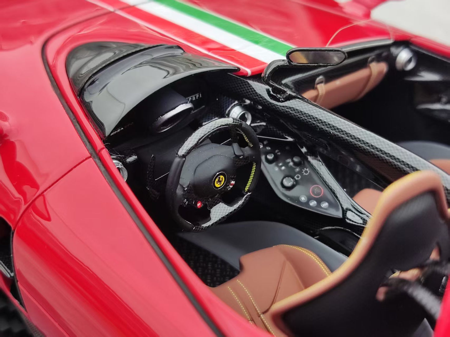 CE 1/18 Ferrari Monza SP2 Standard Red CE009