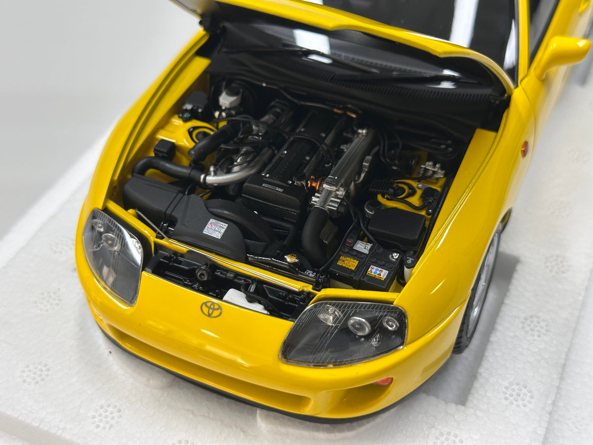 LCD 1/18 Toyota Supra A80 (Yellow) LCD18020-YE