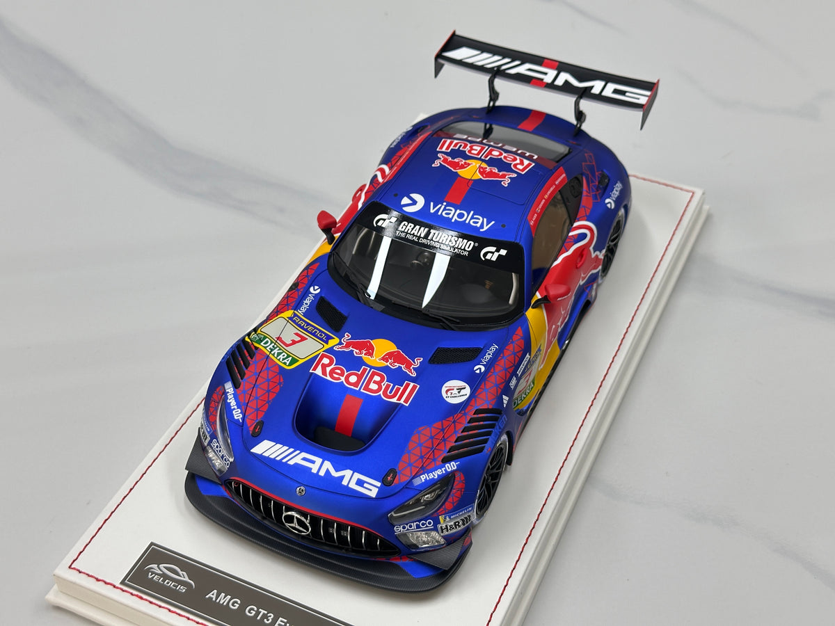 VELOCIS MODEL 1/18 Mercedes-AMG GT3 – Red Bull Nürburgring Livery (VE001)