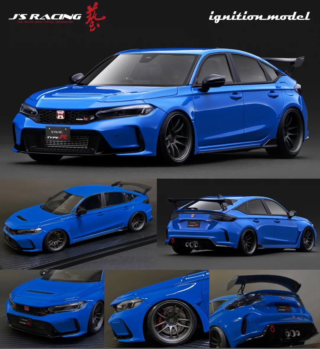 IG 1/18 Honda Civic Type-R J'S Racing FL5 IG3938