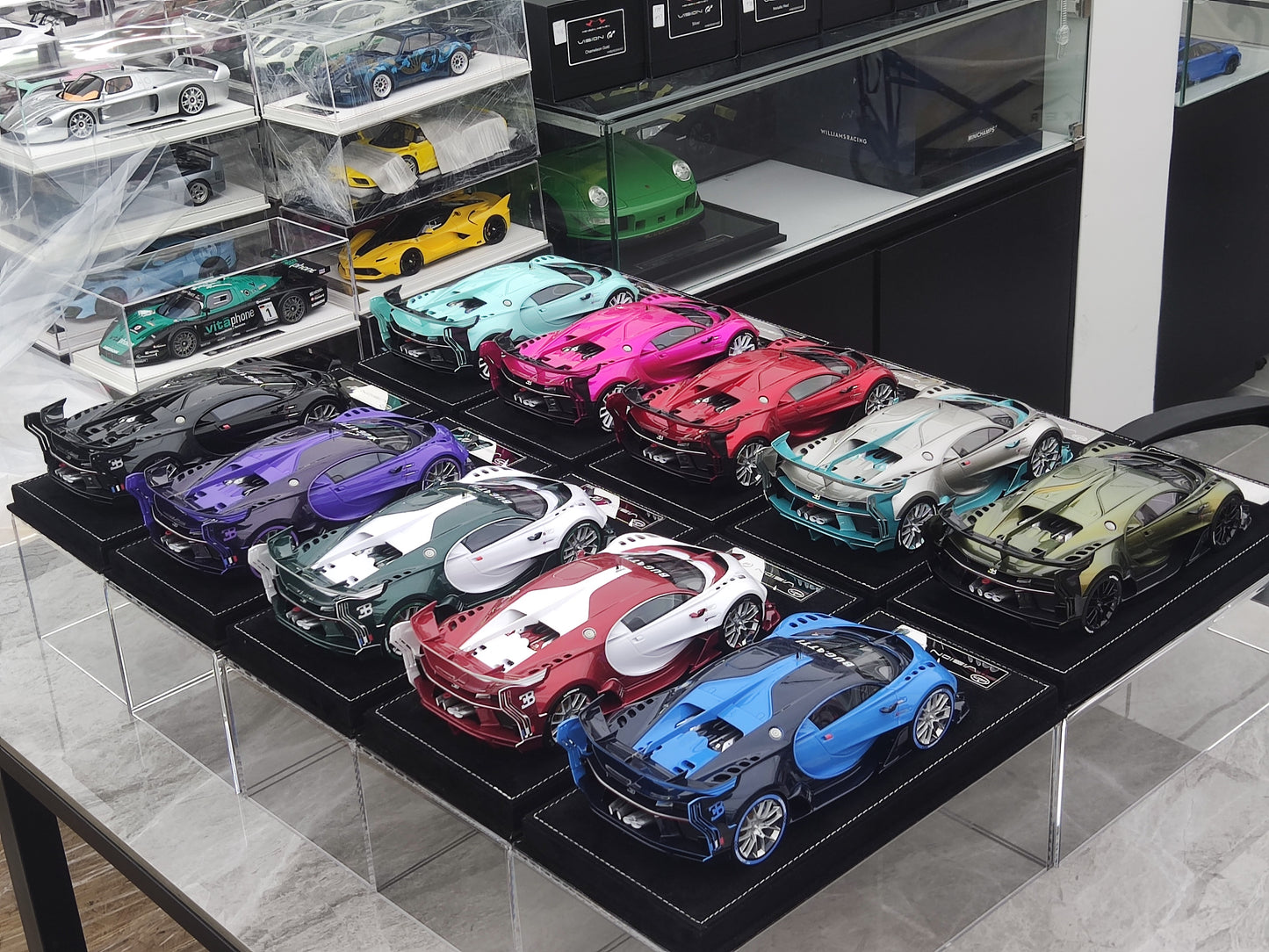 HH Model 1/18 Bugatti Vision GT ships this week